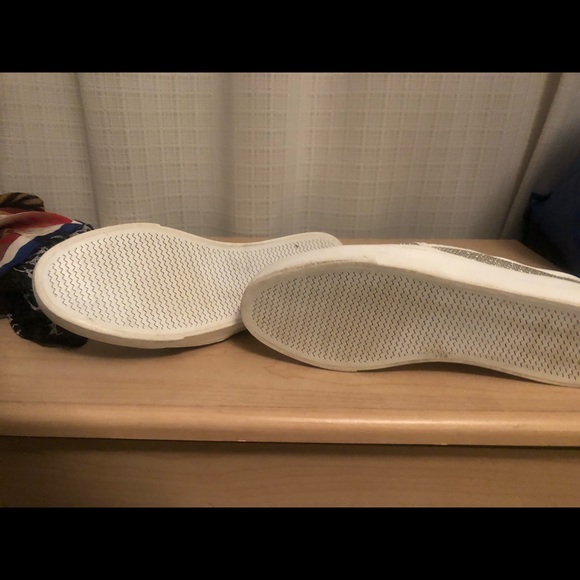 White sparkly slip ons - Picture 5 of 5